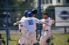 Baseball vs Babson  Wheaton College Baseball vs Babson during Semi final game of the NEWMAC Championship hosted by Wheaton. - (Photo by Keith Nordstrom) : Wheaton, baseball, NEWMAC